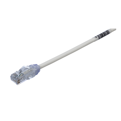 Cable de Parcheo UTP Cat6A / 28AWG / CM-LSZH / 0.5 m (1.64 ft) / Blanco