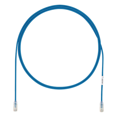 Cable de Parcheo UTP / Cat6A / 28AWG / CM-LSZH / 12 Pies (3.66 m) / Azul