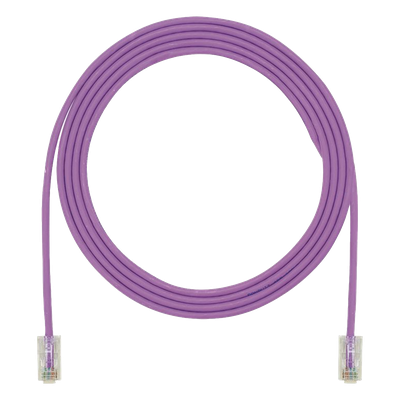 Cable de Parcheo UTP / Cat6A / 24 AWG / CM / 4.57 m (15 pies) / Violeta