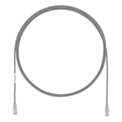 Cable de Parcheo UTP / Cat6A / 28AWG / CM-LSZH / 20 Pies (6.1 m) / Gris