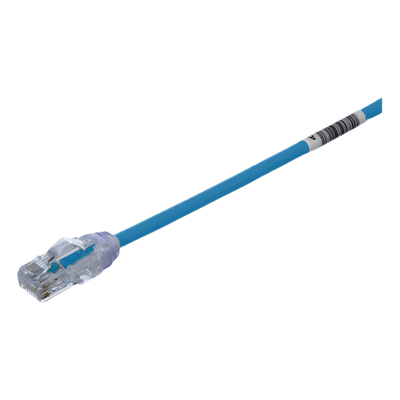 Cable de Parcheo UTP / Cat6A / 28AWG / CM-LSZH / 9.14 m (30 ft) / Azul