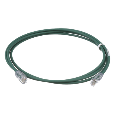 Cable de Parcheo UTP Cat6A / 28AWG / CM-LSZH / 0.91 m (3 pies) / Verde