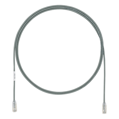 Cable de Parcheo UTP / Cat6A / 28AWG / CM-LSZH / 0.91 m (3 ft) / Gris