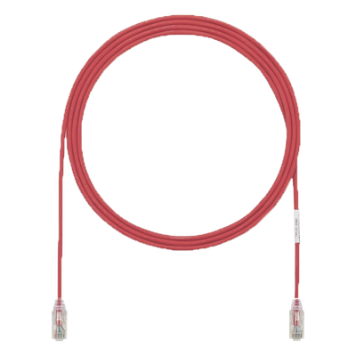 Cable de Parcheo UTP / Cat6A / 28AWG / CM-LSZH / 1.52 m (5 pies) / Rojo