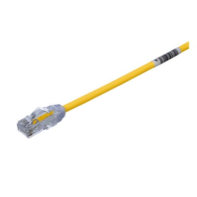 Cable de Parcheo UTP Cat6A / 28AWG / CM-LSZH / 1.52 m (5 ft) / Amarillo