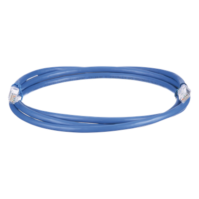 Cable de Parcheo UTP / Cat6A / 24 AWG / CM / 6.1 m (20 ft) / Azul