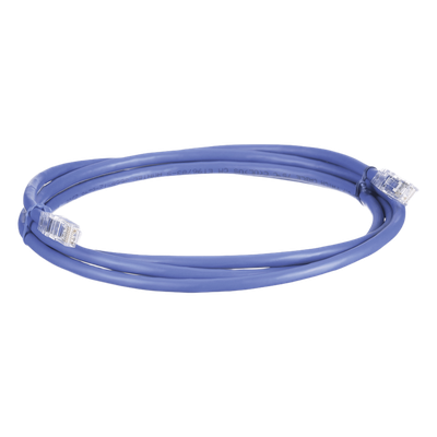 Cable de Parcheo UTP / Cat6A / 24 AWG / CM / 1.52 m (5 pies) / Azul
