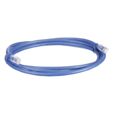 Cable de Parcheo UTP / Cat6A / 24 AWG / CM / 2.13 m (7 ft) / Azul