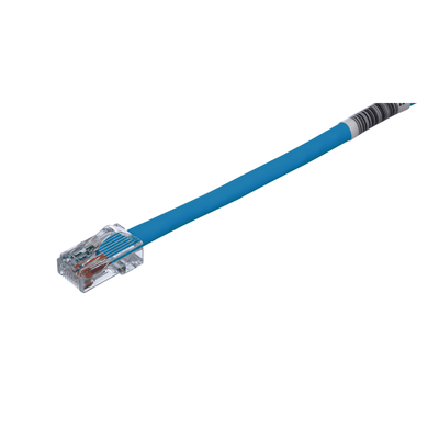 Cable de Parcheo / UTP Cat5e / 24 AWG / CM / 0.3 m (1 ft) / Azul