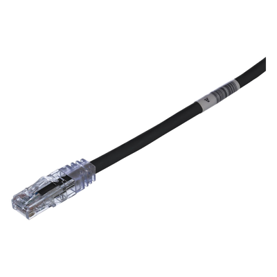 Cable de Parcheo UTP Cat6 / 24 AWG / CM / 3.05 m (10 Pies) / Color Negro