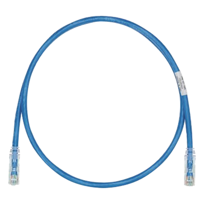 Cable de Parcheo UTP Cat6 / 24 AWG / CM / 10 m (32.81 ft) / Azul