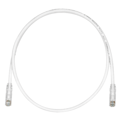 Cable de Parcheo UTP Cat6 / 24 AWG / CM / 4.57 m (15 ft) / Blanco Mate