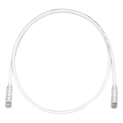 Cable de Parcheo UTP Cat6 / 24 AWG / CM / 30 ft (9.14 m) / Blanco Mate