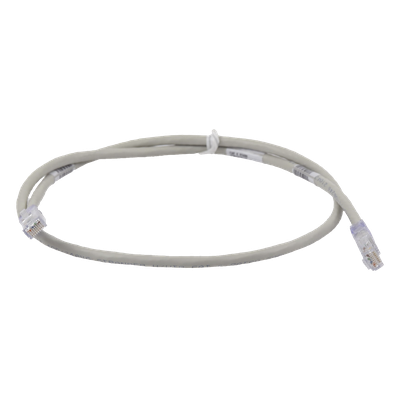 Cable de Parcheo / UTP Cat6 / 24 AWG / CM / 0.91 m (3 ft) / Gris