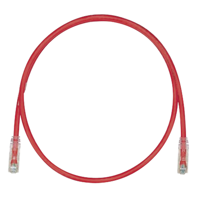 Cable de Parcheo UTP Cat6 / 24 AWG / CM / 0.91 m (3 ft) / Rojo