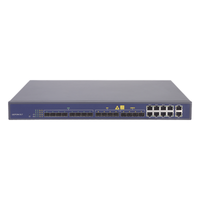 OLT / 8 Puertos EPON / 16 Puertos Uplink / 512 ONUs / 10G SFP+ / Rack 1U