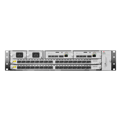 OLT Chasis Modular / 16 Puertos GPON/XGS-PON Combo / 2 Ranuras Expansibles / Fuente Redundante AC / 2 UR