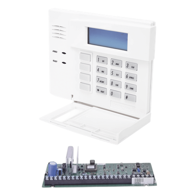 Tarjeta panel de alarma VISTA-48LA / Teclado numérico 6150 / 48 zonas / 40 inalámbricas 5800 / 3 particiones / 8 teclados / Sin gabinete
