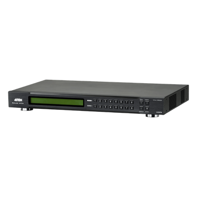 Switch de Matriz HDMI / 8×8 / Escalador Integrado / Videowall 16 Perfiles / Seamless Switch / Control IR, RS-232 y Ethernet / 1080p a 15 m (49.2 ft)