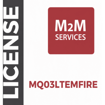 Licencia de Servicio M2M / 1 Año / Datos 4G LTE/5G / Eventos Ilimitados / Activación por Voucher
