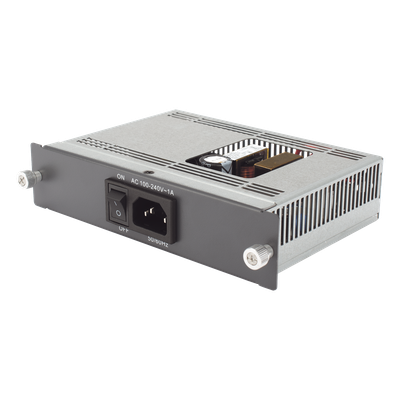 Fuente de Alimentación Redundante / Entrada 90~264 Vca / Salida +12 Vcc 6.25 A / Protección Dual / Para OLT