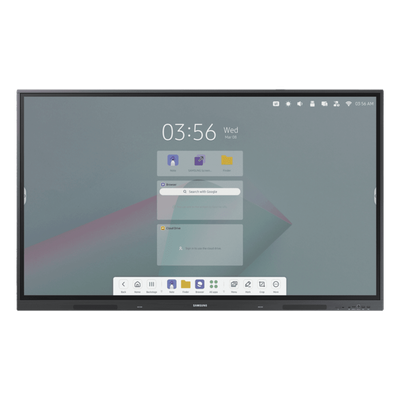Pantalla Interactiva / 65″ / 4K UHD / Táctil IR / 400 nits / Android 13 / WiFi 5 y Bluetooth 5.2 / VESA 600×400