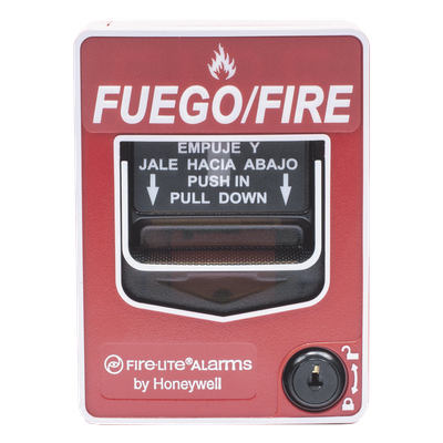 Estación Manual de Incendio Inalámbrica / Direccionable / Doble Acción / Bilingüe Español-Inglés / Red Mesh Swift