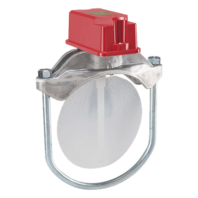 Detector de Flujo de Agua / Instalación en Tubo de 8 Pulgadas / NEMA 4 / UL / Rango 4-10 GPM / 450 PSI