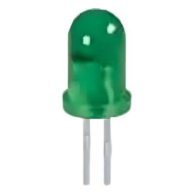LED Verde / 568 nm / T-1 3/4 (5 mm) / Difuso / 3.5V a 14V / -40°C a +70°C