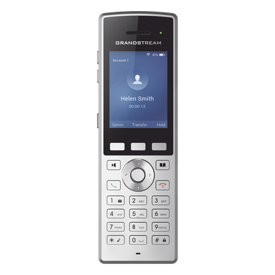 Teléfono IP Portátil Wi-Fi / Dual Band 2.4/5 GHz / 2 Líneas SIP / Bluetooth / HD Voice / 8 Horas Conversación