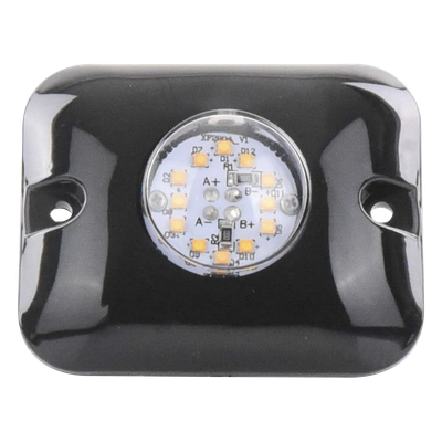 Luz Oculta LED / 12 LED Gen III / Ámbar / 10-24 VDC / 12 Patrones / 3.2×1.8 cm