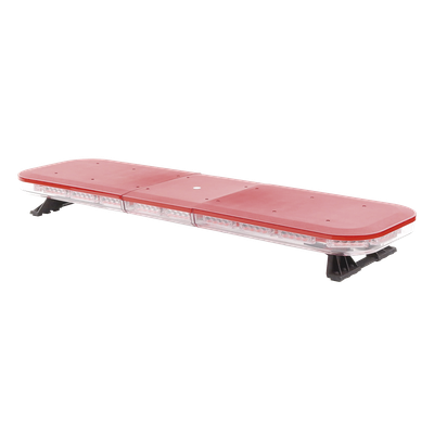 Barra de Luces LED / 47″ (118 cm) / 88 LEDs Hyperlux / Color Rojo / 45 Patrones de Destello / Bajo Perfil / Vehículos de Emergencia