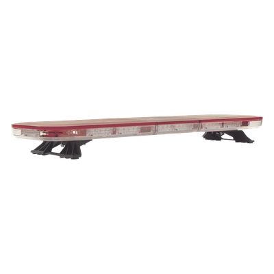 Barra de Luces LED / 47″ (118 cm) / 124 LED Hyperlux / Dual Color Rojo/Claro / Control de Tráfico Ámbar / 45 Patrones / Montaje Gancho