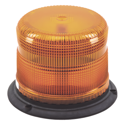Burbuja LED Clase II / 3 LEDs de 5 W / 11 Patrones de Destello / Policarbonato Ámbar / Montaje Permanente / 12-48 VCC / -30 a 50 °C