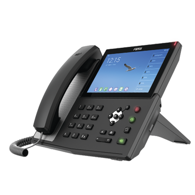 Teléfono IP Android / 20 Líneas SIP / Pantalla Táctil 7″ / 112 Teclas DSS / Wi-Fi Dual Band / Bluetooth / PoE / Gigabit