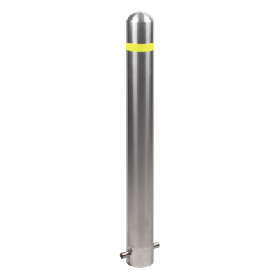 Bolardo Fijo / Acero Inoxidable SS304 / 900 mm (2.95 ft) / Ø 114 mm / Espesor 2 mm / Operación Manual