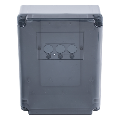 Caja de Control para Barrera / 20 x 15.2 x 5 cm / Botonera Tricolor / Compatible XBS5000 y XBF3000 / AC 130V / IP para Espacios Reducidos