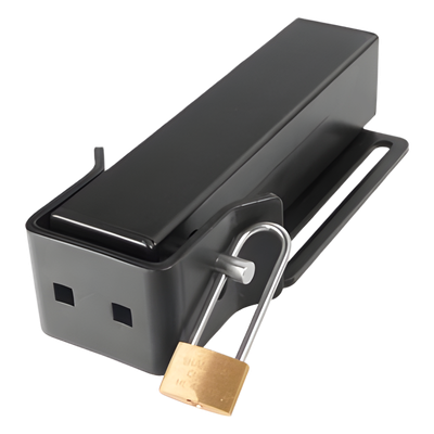 Cerradura Eléctrica / 12 VDC / 2 A / Puertas Abatibles Una Hoja / Compatible con Kit Motores