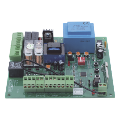 Tarjeta Electrónica de Control / Motor de Barrera Vehicular / Protección contra Sobrecargas / Diseño Compacto / Operación en Condiciones Extremas