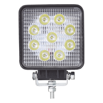 Luz de Trabajo LED / 2300 Lúmenes / 27 Watts / IP67 / 10-30 Vcc / 4.3 Pulgadas / 5 Patrones de Destello