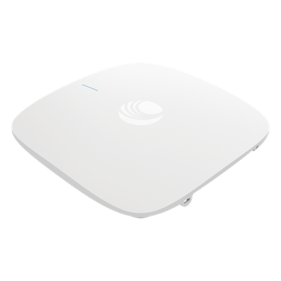 Punto de Acceso Wi-Fi 6/6E / Tri-Banda 2.4/5/6 GHz / 3 Radios SDR / 6.6 Gbps / 1,500 Clientes / PoE 802.3bt / Montaje en Techo o Plafón