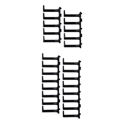 Kit Dedos Gestión de Cables / Gabinetes 42-51 RU / Dedos 100 mm / Anchura Ajustable 600-800 mm / Puertas Traseras 80% Perforación / Conexión Eléctrica Sin Cables