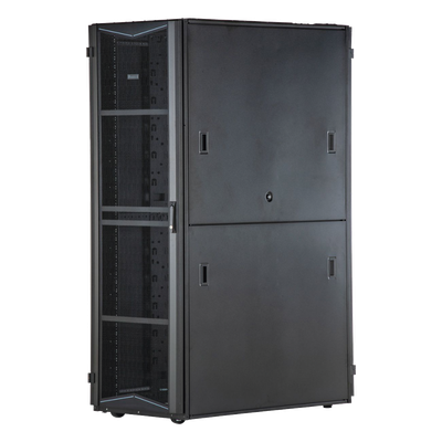 Gabinete para Centros de Datos / 45 UR / 600 mm (1.97 ft) Ancho / 1070 mm (3.51 ft) Profundidad / Acero / Negro