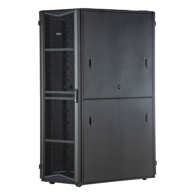 Gabinete para Centros de Datos / 42 UR / 800 mm (2.62 ft) Ancho / 1070 mm (3.51 ft) Profundidad / Acero / Negro