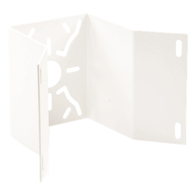 Soporte de Esquina para Cámara / Acero Resistente / Interior/Exterior / Carga 10 kg / Compacto 295x200x200 mm