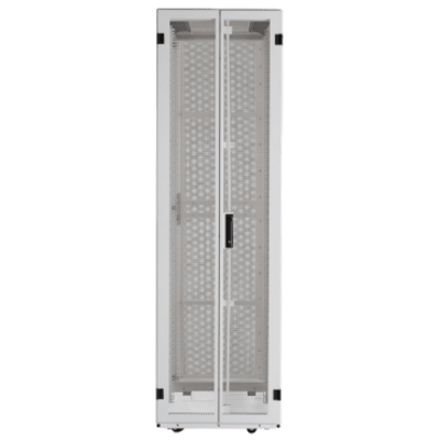 Gabinete de Servidores / 48 UR / 600 x 1200 mm / Puertas Perforadas 80% / Carga Estática 1588 kg / Acero Epoxi