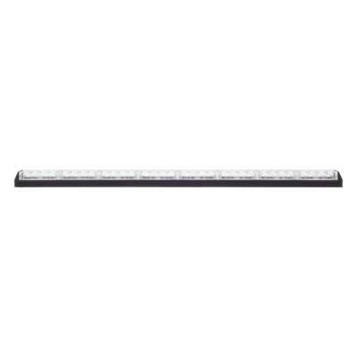 Barra de Luz de Advertencia / 8 Módulos / 32 LED Gen III / 4 Patrones de Destello / 75 cm (29.5 ft) / 10-16 VCC / 3 A Máx.