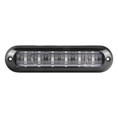Luz Auxiliar Ultra Brillante / 6 LEDs 3W / IP67 / ECE R65 / SAE J595 Clase I / 12 Patrones Destello / 142.6×36×14 mm / 5.6×1.4×0.55 in