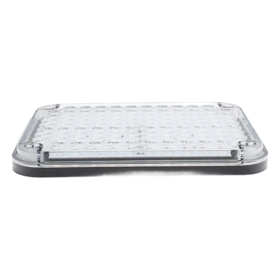 Luz de Advertencia LED / 104 LEDs / 9×7″ / 12 VCC / Montaje Permanente / 2 Patrones de Destello