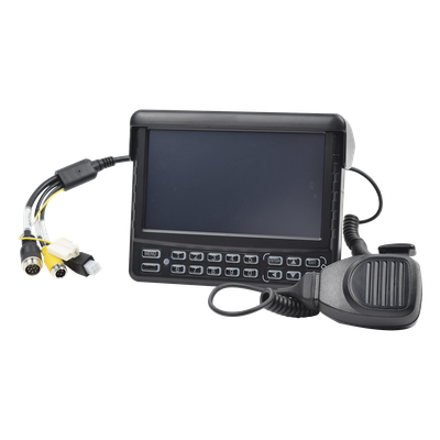 Panel de Control Táctil / Pantalla 7″ / Audio Bidireccional con Megáfono / Cable 5 m (16.4 ft) / 12 VDC / -20°C a 70°C